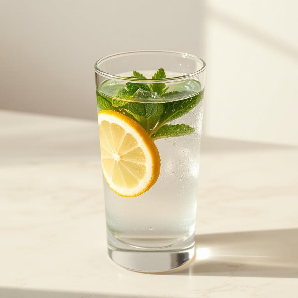 Glass of water