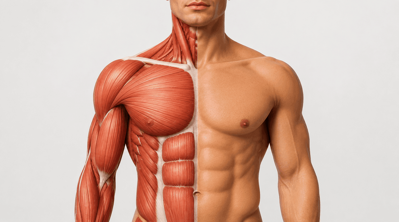 Anatomia mușchilor corpului uman — structura și poziția principalelor grupe musculare